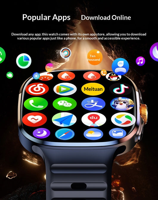 Reloj Inteligente 5G con eSIM - Pantalla Grande Multifunción - Image 12