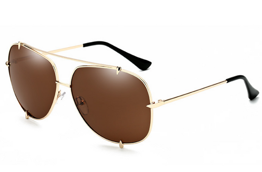 Gafas de Sol Wolf Claw para Hombre y Mujer con Remaches y Cristales Espejados - Image 9