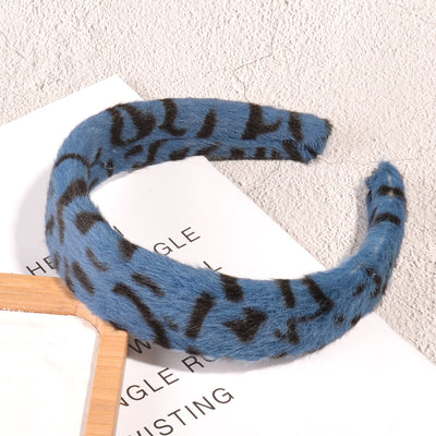 Diadema Estampado Leopardo Suave y Esponjosa - Image 21