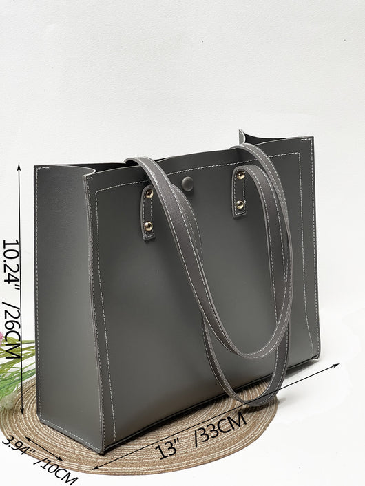 Bolso Tote Elegante con Diseño en Relieve - Estilo Europeo - Image 12