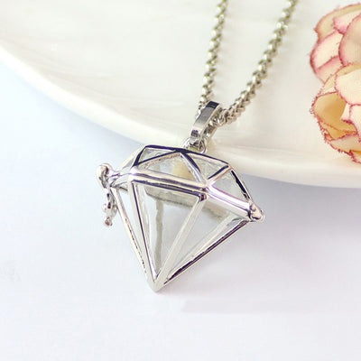 Collar Joyero Esfera de Cristal con Foto - Diseño Jaula de Pájaros - Image 15