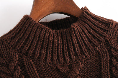 Suéter Corto Tejido para Otoño e Invierno - Base Versátil - Image 12