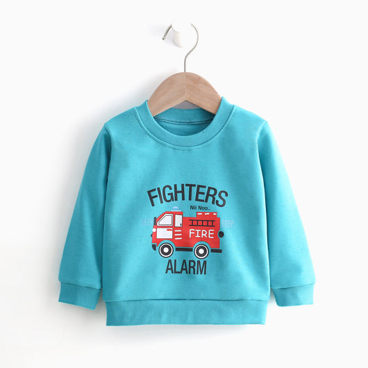 Sudadera de Algodón para Niños - Pullover Cómodo y Versátil - Image 12