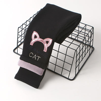 Pantalones para Bebé con Bordado de Gatito Cartoon - Image 14