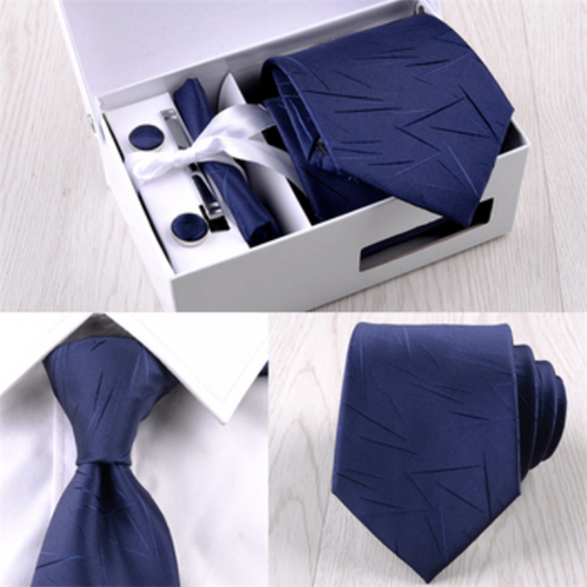 Corbata Rayada 8cm en Caja de Regalo Premium - Image 23