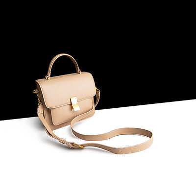 Bolso Retro de Cuero Premium con Asa de Hombro Cuadrada para Mujer - Image 12