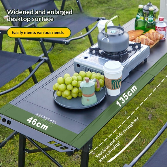 Mesa Táctica Plegable de Aleación de Aluminio