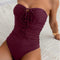 Traje de Baño Enterizo Halter Elegancia Premium