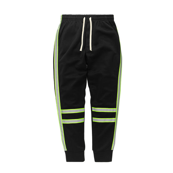 Pantalones Deportivos Reflectantes para Hombre - Comodidad y Estilo Urbano