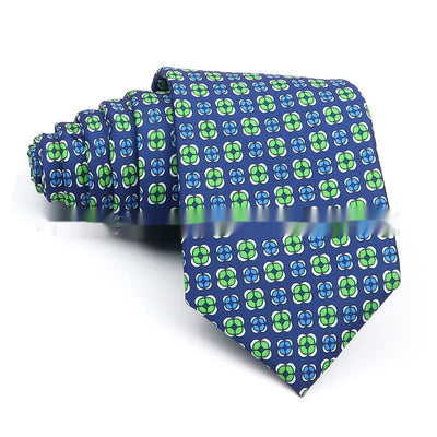 Corbata Estampada de Poliéster para Hombre Profesional - Image 18