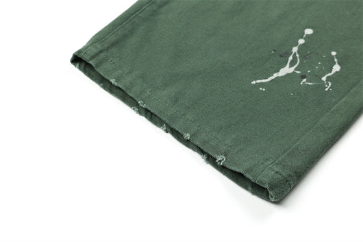 Pantalones Rectos con Diseño Splash de Pintura Artística - Image 18