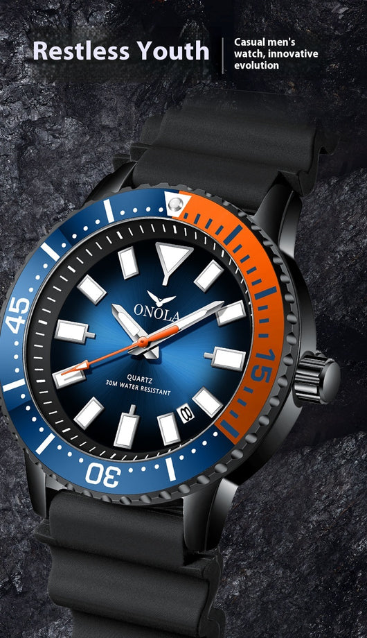 Reloj de Hombre Casual Profesional Resistente al Agua con Movimiento de Cuarzo - Image 10