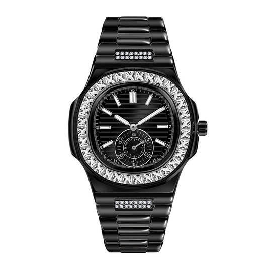 Reloj de Lujo para Hombre con Diamantes - Marca Premium Aleación - Image 2
