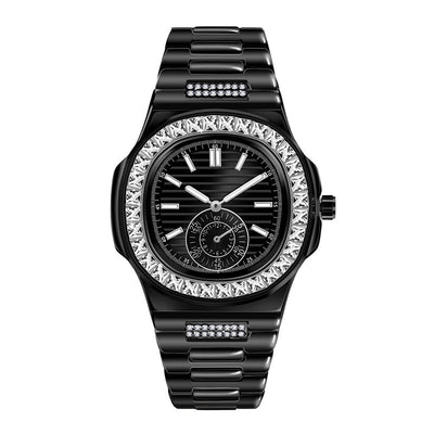 Reloj de Lujo para Hombre con Diamantes - Marca Premium Aleación - Image 2