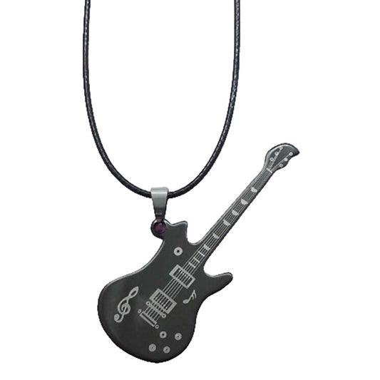 Dije de Guitarra en Acero Inoxidable - Regalo de Pareja con Personalidad - Image 2