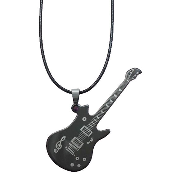 Dije de Guitarra en Acero Inoxidable - Regalo de Pareja con Personalidad