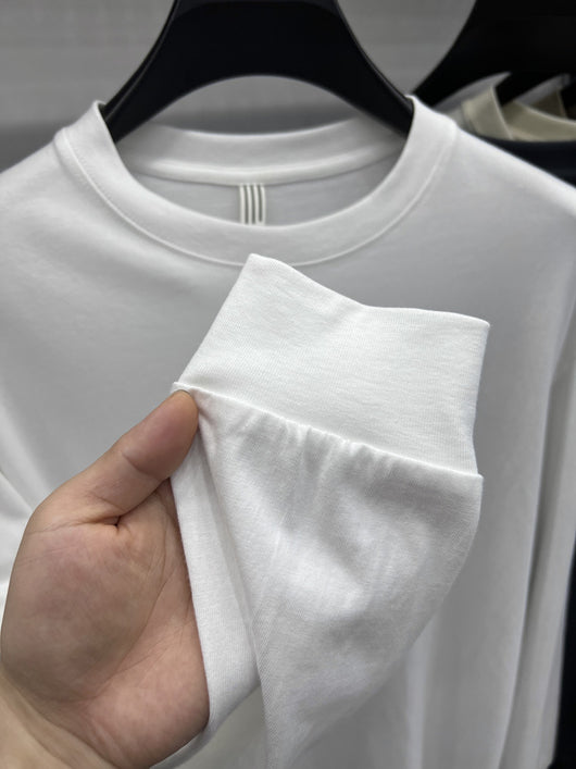 Camiseta Hombre Algodón Premium Cuello Redondo Hombro Descubierto - Image 12