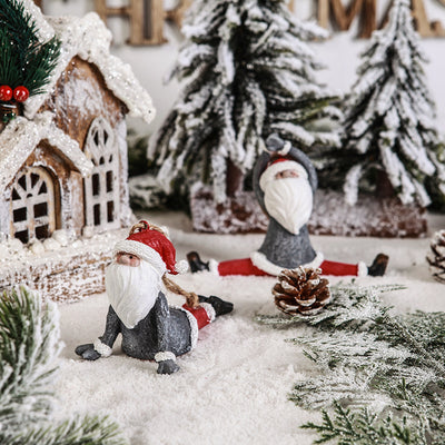 Figura Decorativa de Papá Noel en Resina Premium - Image 5