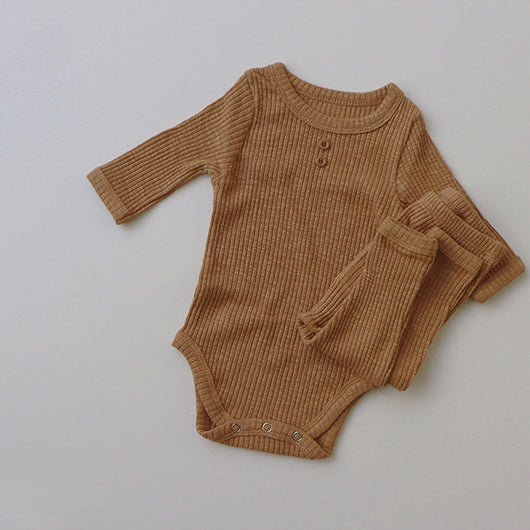 Pijama Enterizo Elástico para Bebé con Bolsillo Trasero - Image 26