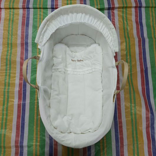 Moisés Portátil Tejido en Fibra de Maíz - Cuna Ecológica para Bebé - Image 16