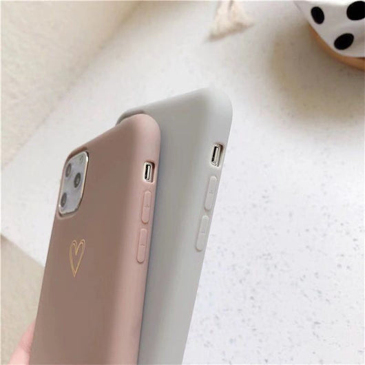 Funda iPhone Compatible con Apple Diseño Minimalista Amor - Image 5