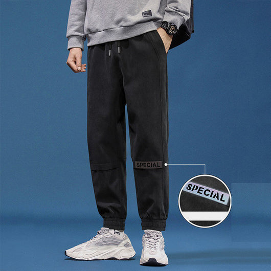 Pantalones Athleisure Reflectantes Holgados con Detalles Luminosos - Image 14