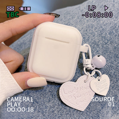 Funda Protectora AirPods Blanco Lechoso Compatible con Apple - Image 3
