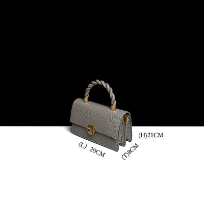 Bolso Vintage de Cuero Genuino con Herrajes Premium - Image 13