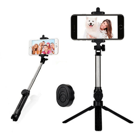 Trípode Selfie Compatible con Apple - Soporte Ajustable para iPhone