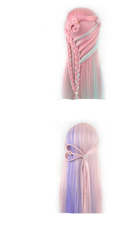 Cabeza de Práctica para Corte de Cabello - Entrenamiento Profesional de Peluquería - Image 17