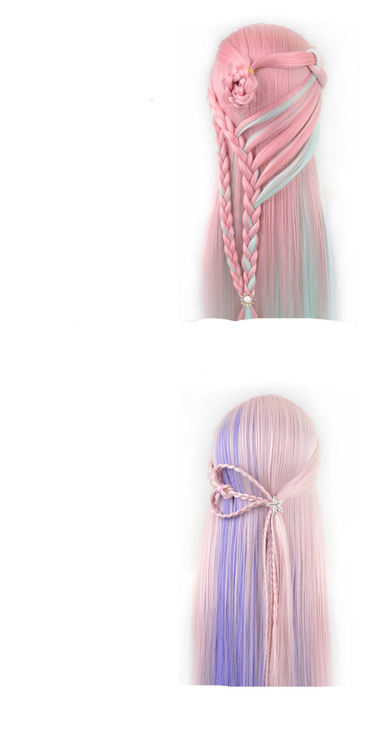 Cabeza de Práctica para Corte de Cabello - Entrenamiento Profesional de Peluquería - Image 17