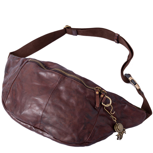 Bolso de Cuero para Hombre con Bandolera Ajustable - Image 5