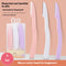 Perfilador de Cejas Seguro Anti-Rasguños Portátil para Mujer