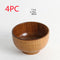 Wooden Bowl 12 Piezas 13 Cm