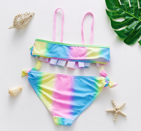 Bikini Dividido Infantil para Niñas - Diseño Moderno y Cómodo