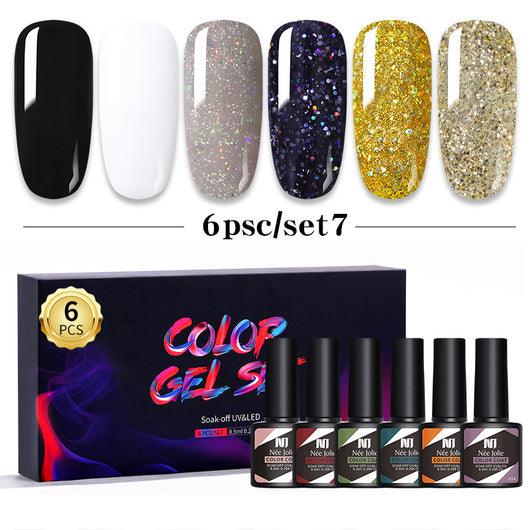 Set de Esmaltes de Gel Japonés 6 Botellas 8ml - Manicura Profesional - Image 3