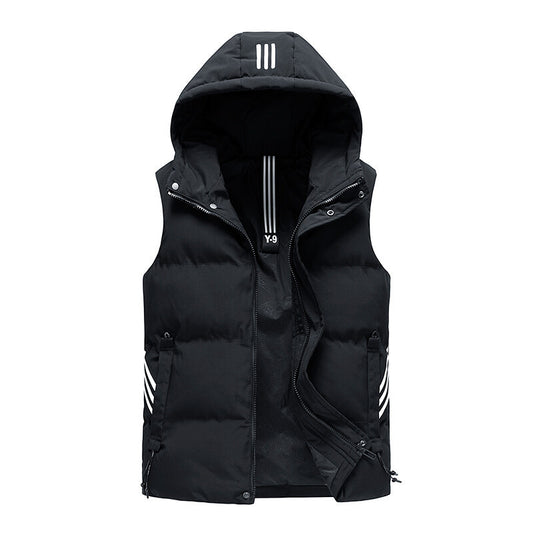 Chaqueta de Invierno Acolchada 2 en 1 para Hombre