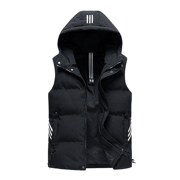 Chaqueta de Invierno Acolchada 2 en 1 para Hombre