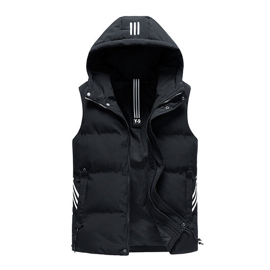 Chaqueta de Invierno Acolchada 2 en 1 para Hombre
