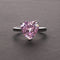 Simple and versatile heart-shaped ring Rosado NO.10