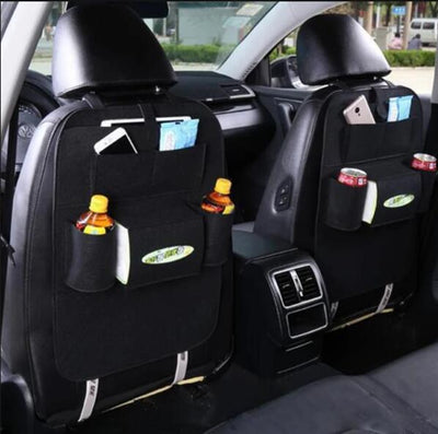 Organizador Multifuncional para Auto con Mesa Plegable y Cuero PU - Image 6