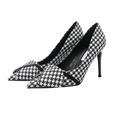 Tacones Stiletto Puntiagos con Moño para Mujer - Primavera Elegante - Image 2