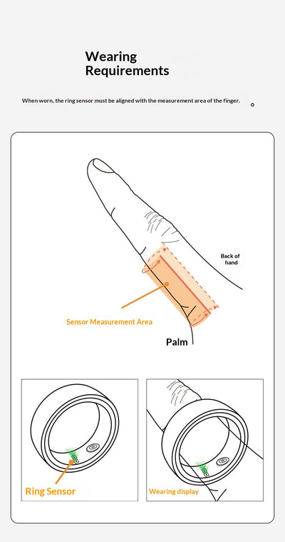 Anillo Inteligente de Monitoreo de Salud - Sueño, Frecuencia Cardíaca y Oxígeno - Image 24