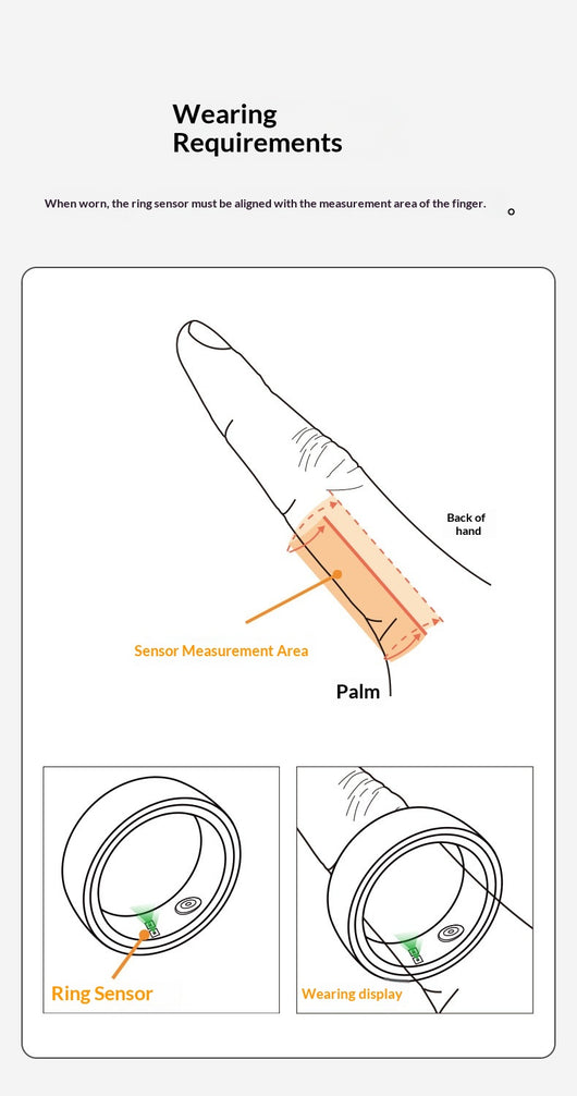 Anillo Inteligente de Monitoreo de Salud - Sueño, Frecuencia Cardíaca y Oxígeno - Image 24