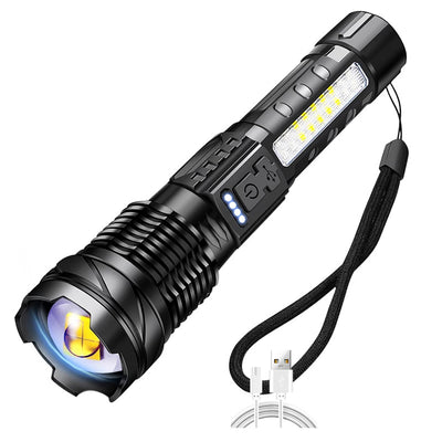 Linterna LED Láser Blanca Impermeable de Alta Potencia - Image 3