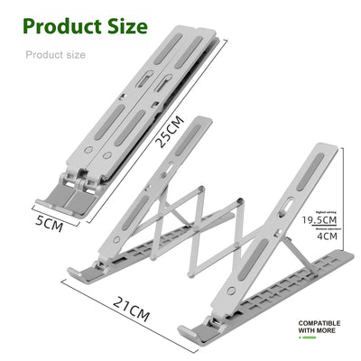 Soporte Refrigerante para Notebook de Aluminio con Triple Apoyo - Image 11