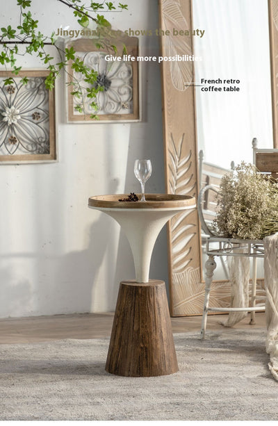 Mesa de Centro de Madera Maciza para Sala de Estar - Image 9