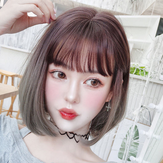 Peluca Coreana Air Bangs con Flequillo Aireado - Set Completo - Image 4