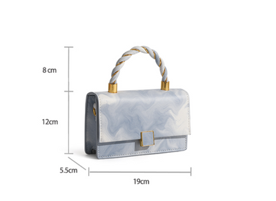 Bolso Cuadrado Degradado para Mujer - Bandolera Casual Compacta - Image 7
