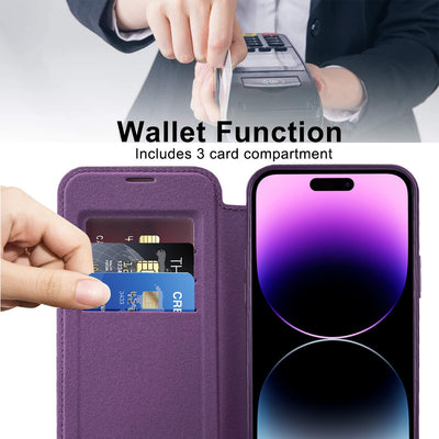 Funda Protectora con Cargador Inalámbrico Transparente y Soporte para Tarjetas - Image 19